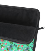 Livin' Aloha Laptop Sleeve (Teal Pineapple)