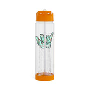 Livin' Aloha Infuser Water Bottle (Orange)