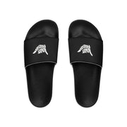 Livin' Aloha Youth Slide Sandals (Black)