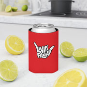 Livin' Aloha Soft Can Cooler (Red)