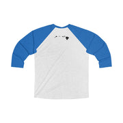 Unisex Tri-Blend 3/4 Raglan Vintage Royal Tee (Islands on Back)