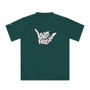 Livin' Aloha Max Performance Go Get It T-shirt (Evergreen)