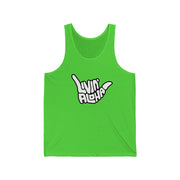 Livin' Aloha Classic Jersey Tank (Kelly Green) - Livin' Aloha