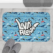 Livin' Aloha Bath Mat (Surf's Up)