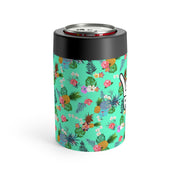 Livin' Aloha Can Holder (Mint Floral)