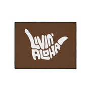 Livin' Aloha Heavy Duty Floor Mat (Brown)