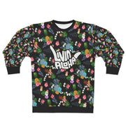Black Pineapple Unisex Sweatshirt - Livin' Aloha