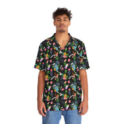 Livin' Aloha Hawaiian Camp Shirt (Black Pineapple)