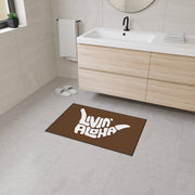 Livin' Aloha Heavy Duty Floor Mat (Brown)