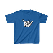Livin' Aloha Everyday Royal Shirt w/ Islands on Back (Kids) - Livin' Aloha
