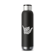 Livin' Aloha Soundwave Copper Vacuum Audio Bottle 22oz 