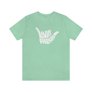 Livin' Aloha Original Jersey Tee (Green Spring Rain)
