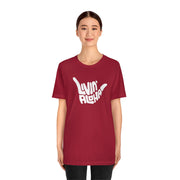 Livin' Aloha Original Jersey Tee (Stiletto Red)