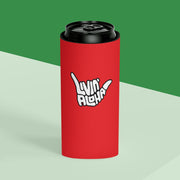 Livin' Aloha Soft Can Cooler (Red)
