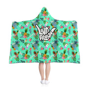 Surf Poncho (Teal Pineapple) - Livin' Aloha