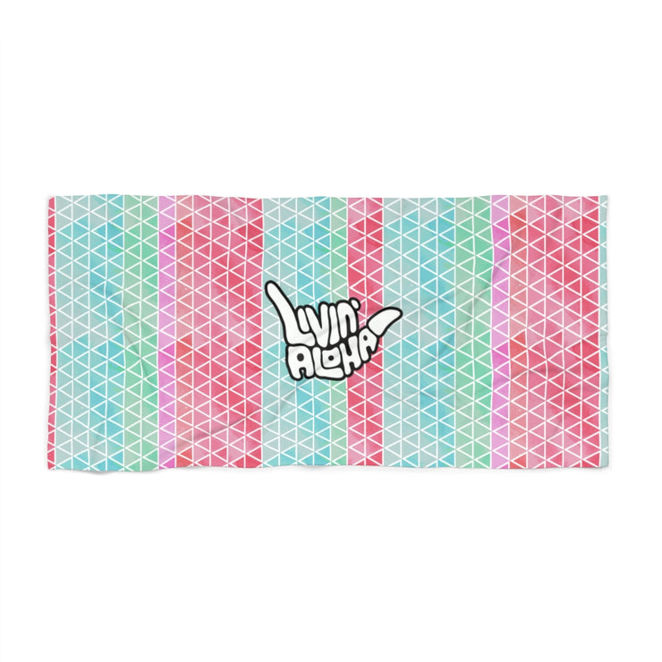 Beach Towel (Geometric Bliss) - Livin&