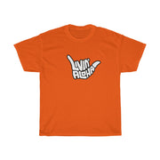 Livin' Aloha Casual Tee (Orange)