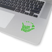 Green Livin' Aloha Decal,  Islands Stickers - Livin' Aloha