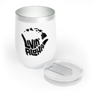 Livin' Aloha Wine Tumbler