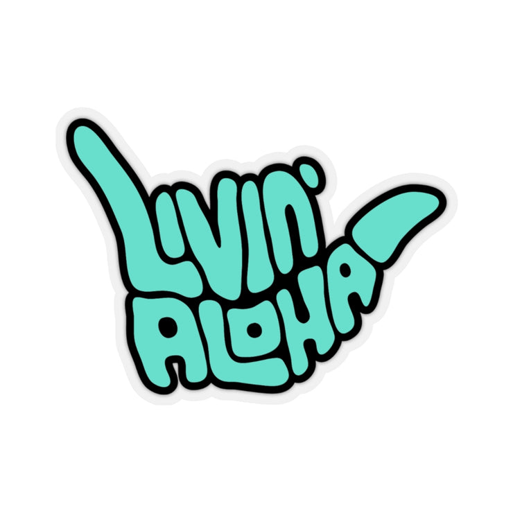 Kiss-Cut Stickers (Dark Turquoise) - Livin&