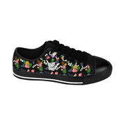 Livin' Aloha Women's Sneakers (Black Pineapple)