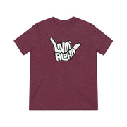 Livin' Aloha Classic Tri-Blend (Cosmic)