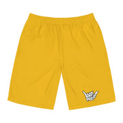 Livin' Aloha Board Shorts (Gold)