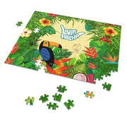 Livin' Aloha Toucan Surf Jigsaw Puzzle (252, 500, 1000-Piece)