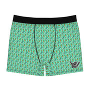 Men's Boxer Briefs (Teal Pineapple)  - Livin' Aloha