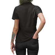 Livin' Aloha Ladies Athletic Black Polo Shirt