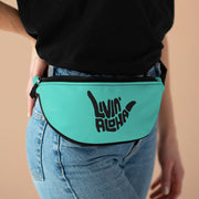 Livin' Aloha Fanny Pack (Teal)