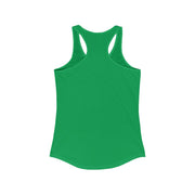 Livin' Aloha Women's Classic Racerback Solid Kelly Green Tank - Livin' Aloha