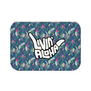 Livin' Aloha Bath Mat (Parrot Ukulele)