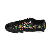 Livin' Aloha Women's Sneakers (Black Pineapple)
