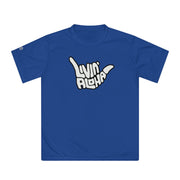 Livin' Aloha Max Performance Go Get It T-shirt (Kashmir Blue)