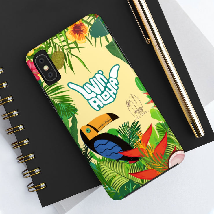 Case Mate Tough Rugged Phone Case (Toucan Surf) - Livin&