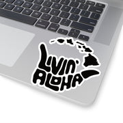 Black Livin' Aloha Decal, Car Stickers - Livin' Aloha