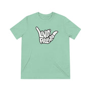 Livin' Aloha Classic Tri-Blend (Shadow Green)
