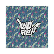 Livin' Aloha Pillow Case (Parrot Ukulele)