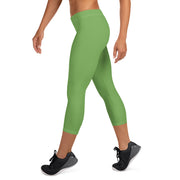 Livin' Aloha Leggings (Asparagus) - Livin' Aloha