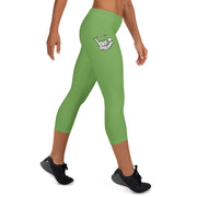 Livin' Aloha Leggings (Asparagus) - Livin' Aloha