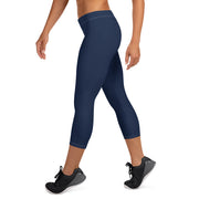 Livin' Aloha Leggings (Navy Blue) - Livin' Aloha