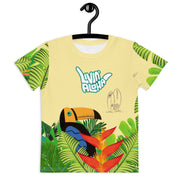 Livin' Aloha Toucan Surf Shirt (Kids)