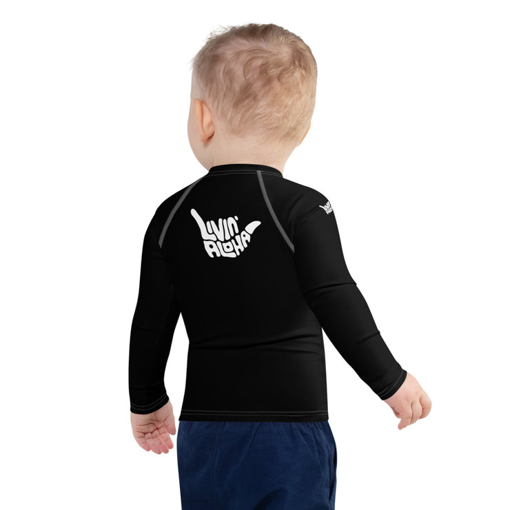 Kids Rash Guard - Black