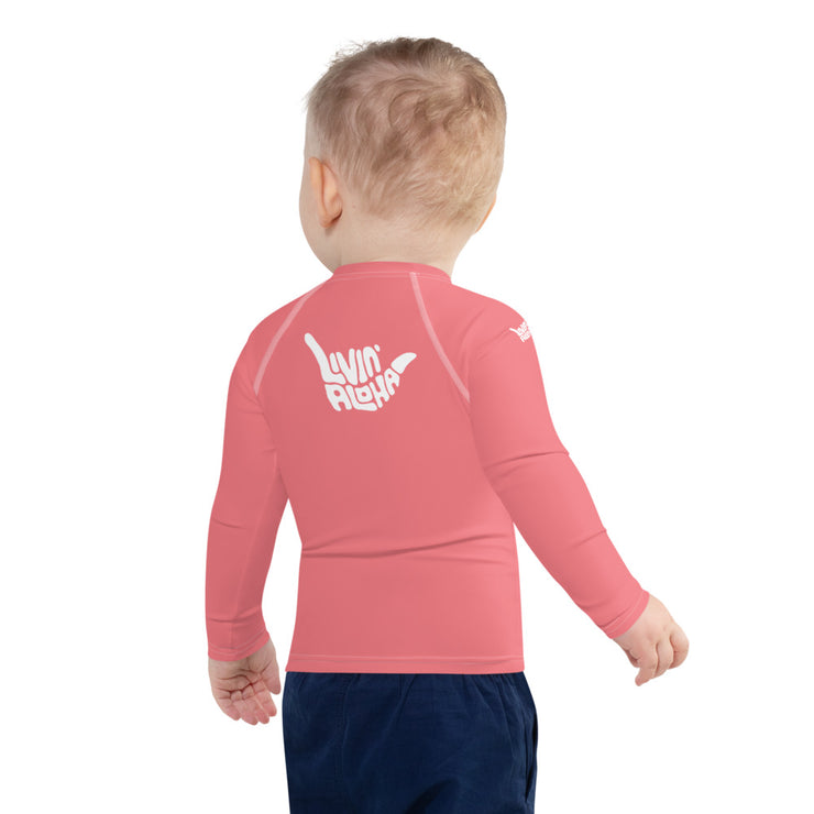 Kids Rash Guard (New York Pink) - Livin&