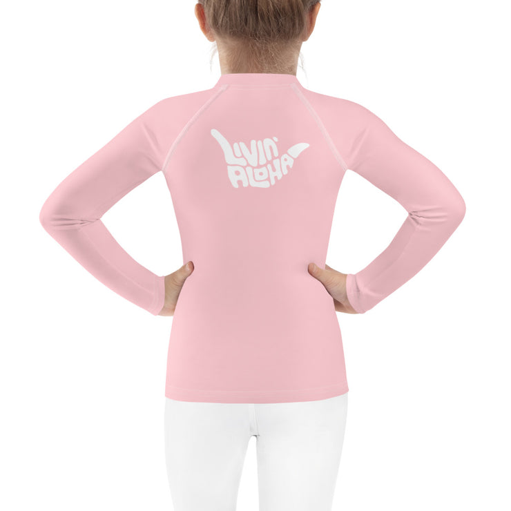 Kids Rash Guard (Azalea) - Livin&