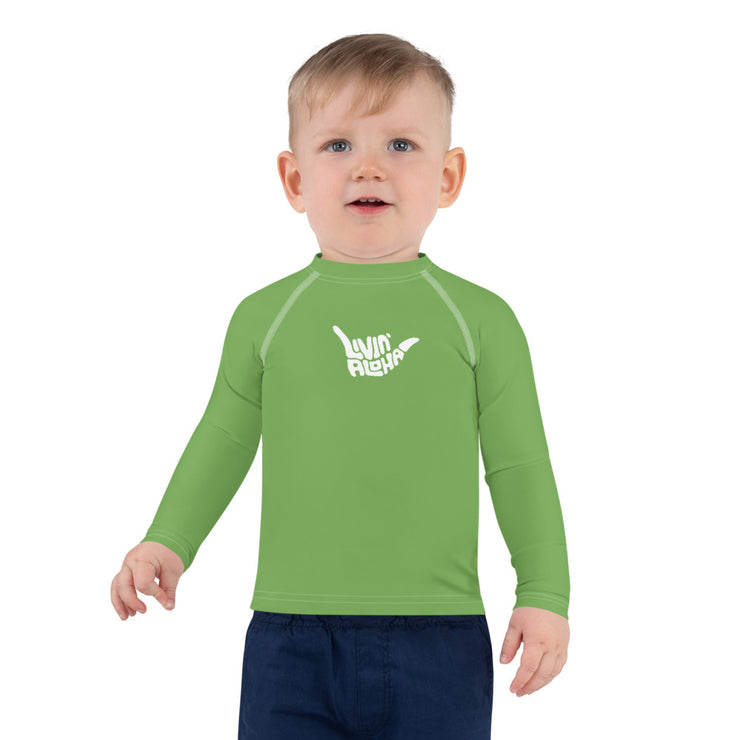 Kids Rash Guard (Asparagus) - Livin&