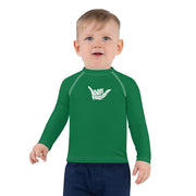 Kids Rash Guard (Green) - Livin' Aloha