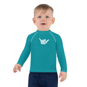 Kids Rash Guard (Blue Chill) - Livin' Aloha