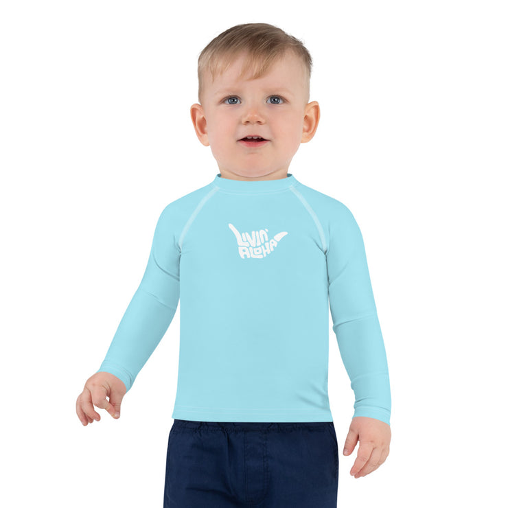 Kids Rash Guard (Morning Glory) - Livin&